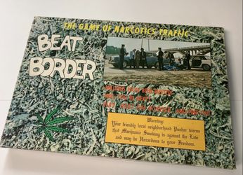 Rare Beat The Border Board Game