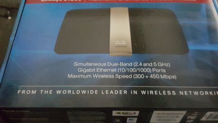 Cisco Linksys E4200