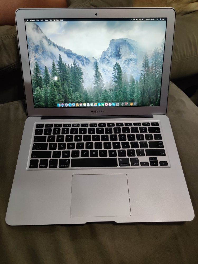 macbook air 13” with ssd 2013