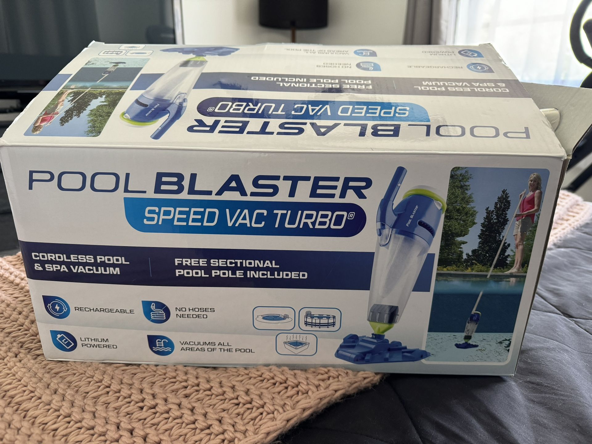 Pool Blaster Speed Vac Turbo (Chargeable Pool Vacuum)