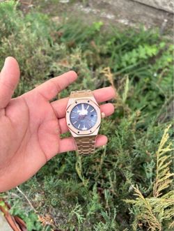 Gold rose 41mm men’s watch