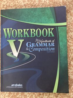 Abeka Workbook V Grammar And Composition
