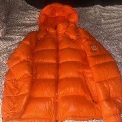 Moncler Maya Orange Size XXL