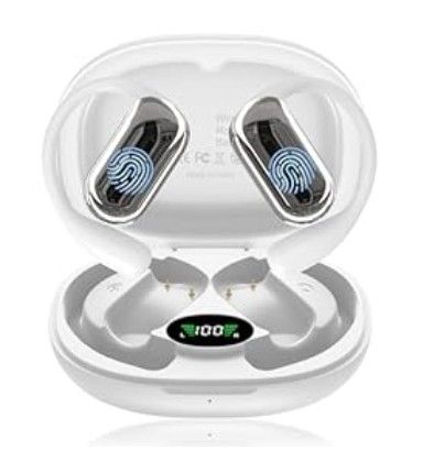 White AI Translation Earbuds Real Time, 144 Language Translator