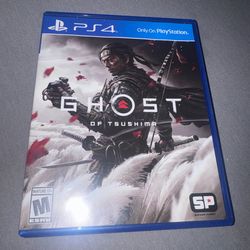 PS4 ghost of Tsushima