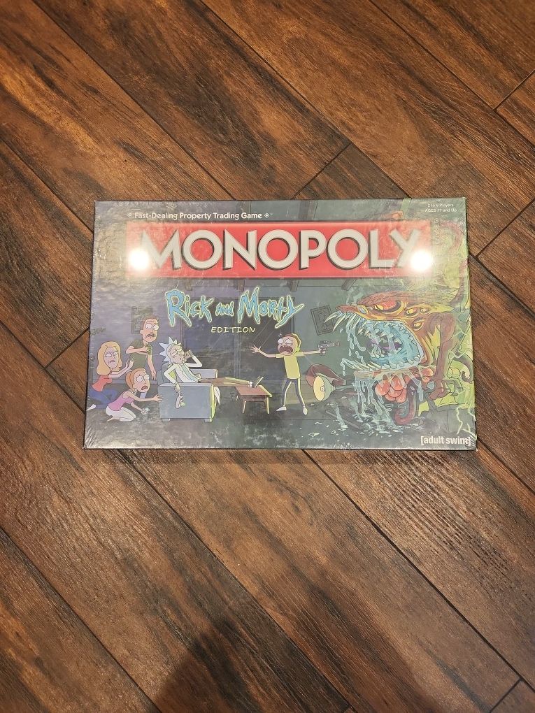 Rick and Morty Monopoly