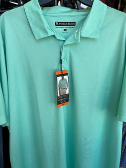 Men’s pebble beach collared shirt