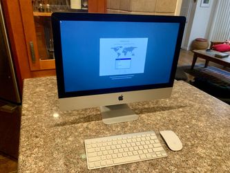 21.5" Apple iMac (Late 2013) + Wireless Keyboard & Mouse - Wiped & Ready