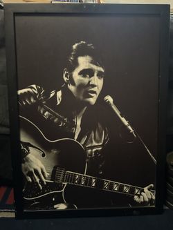 Elvis Framed Poster 22x29