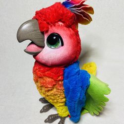 11” Hasro FurReal Friends Rock-A-Too The Show Bird Interactive Talking Parrot