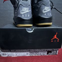 Off-White Jordan 5’s Brand New With Box Size 8
