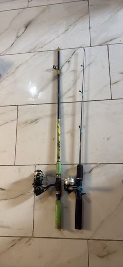Kids fishing poles