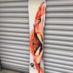 Thirtytwo x Crab Grab promo 153 cm. snowboard Mervin Lib Tech Gnu
