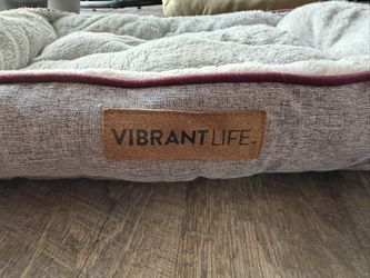 25” Plush Dog Bed – Soft & Clean
