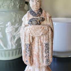 Antique Chinese Ming Dynasty Style Terracotta Zodiac Figure 03 Sancai Glaze 7.5"