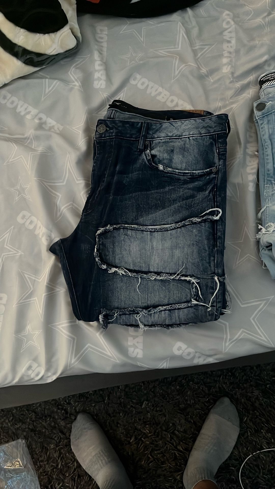 Stacked Jeans