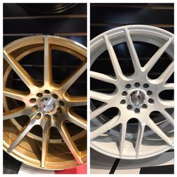 F1R 18" Wheels fit 5x120 5x114 5x112 (only 50 down / no CREDIT CHECK)