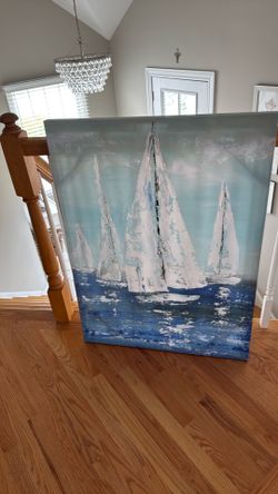 Sailboat Canvas Print