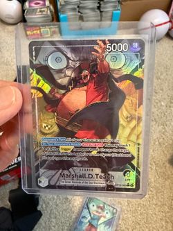 Marshall D. Teach - Leader - Alt Art - OP16-080 - One Piece - Time of Battle ENG