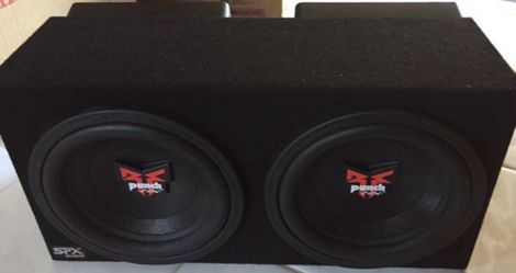 ROCKFORD FOSGATE PUNCH HX2 PIONEER SUBWOOFER AMPLIFIER SUBWOOFERS SPEAKERS AMPLIFIERS