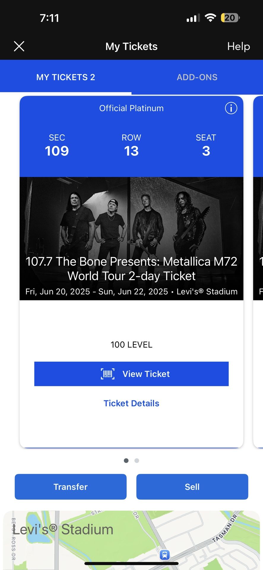 Metallica Tickets