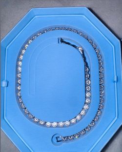 Swarovski tennis necklace