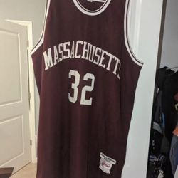 UMASS #32 All American Julius “Dr. Jay” Ervin Jersey By Vintage Sportswear XL