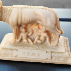 Vintage Lupa Capitoline Statue