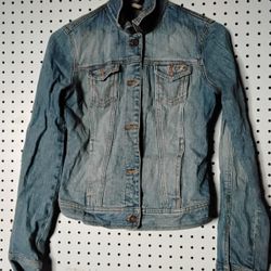 Trade Women's Small Hollister Surf 1972 Jean Jacket Madein Camboo 
