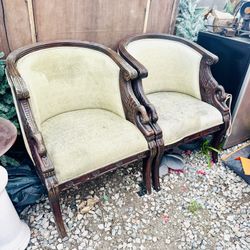 Swans Armchairs 