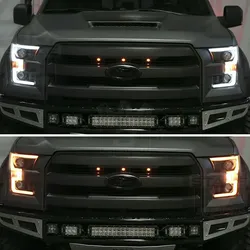 Ford F150 F-150 Anzo projector switchback headlights