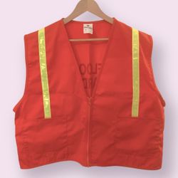 Neon Orange Safety Vest
