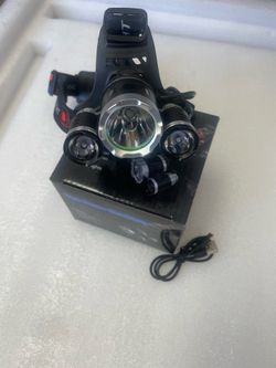 Rechargeable LED Head Torch Lamp Headlamp Headlight Flashlight Lamp