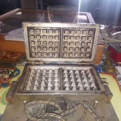 Antique Belgian waffle maker
