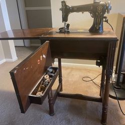 Antique Eldredge National Sewing Machine