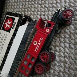 Texaco Cast Iron Model Banks