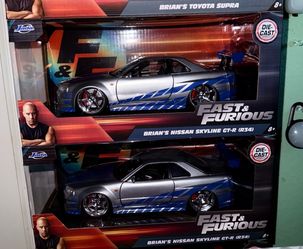 Jada 1/24 skyline fast and the furious