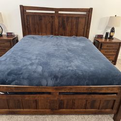 amish Made In The Usa Solid Wood Bedroom Set
