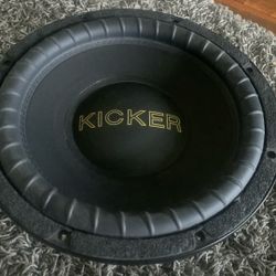 Kicker Competition Gold 10” Sub