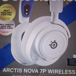 SteelSeries Arctis Nova 7P Wireless Multi-Platform Gaming Headset — PlayStation, PC, Switch, VR, Mobile —  Black
