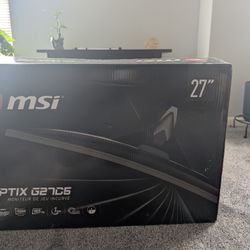 MSI Optix G27C5 27-inch Curved Gaming Monitor