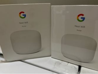 2 Google Nest WiFi HUBs