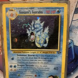 Giovanni’s Gyarados Holographic