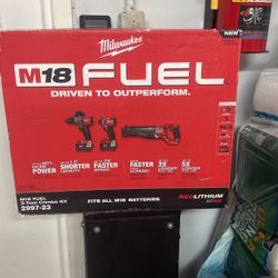 Milwaukee 3 Took Combo Kit 