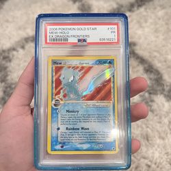 GOLD STAR MEW PSA 1