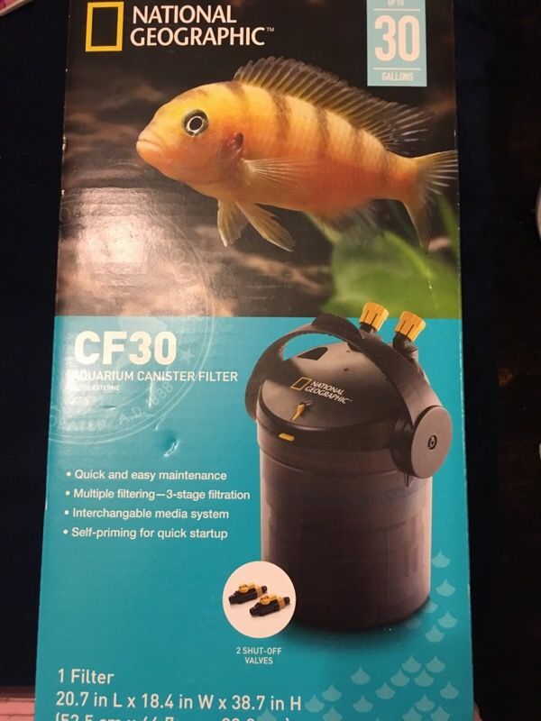 National Geographic CF30 Canister filter for Sale in Chicago, IL OfferUp