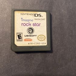 Imagine Rockstar Nintendo DS