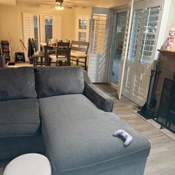 Small Sectional With Swivel Chair From Bobs Furniture