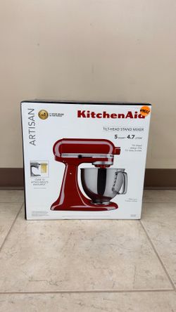 KITCHENAID ARTISAN TILT-HEAD STAND MIXER 5QT KSM150PSER