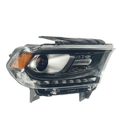 16-20 DODGE DURANGO RIGHT SIDE HALOGEN HEADLIGHT HEADLAMP WLED RUNNING LAMP